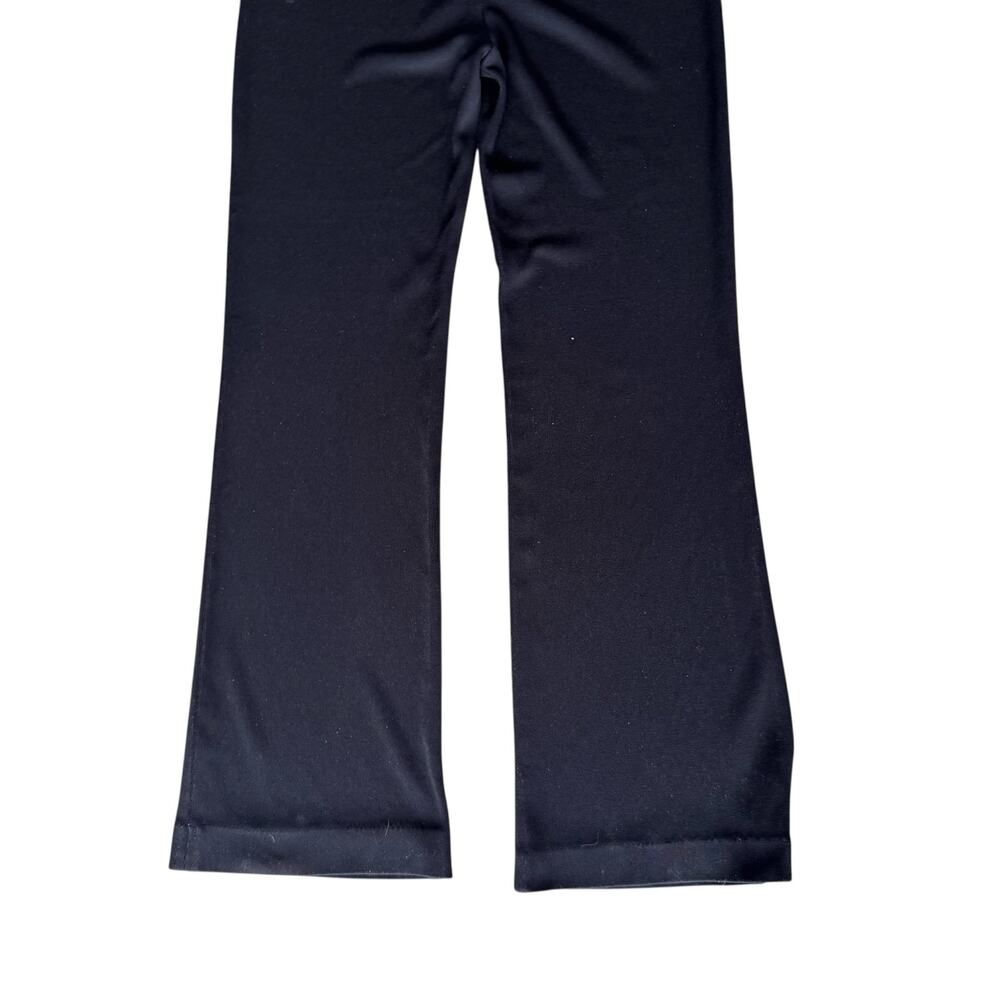 Misook Women's Black Nancy Wide Leg Mylana Crepe Pant Pull On‎ Stretch Pants - S - Picture 7 of 9